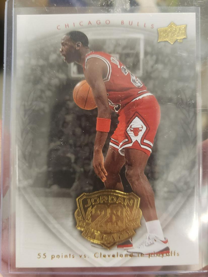 Michael Jordan upper deck card (1 of 1)