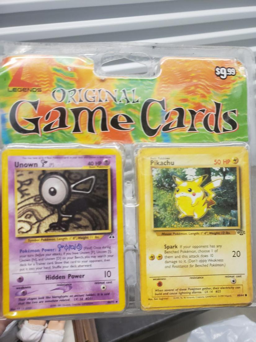 Pokemon original Game cards (1 of 1)