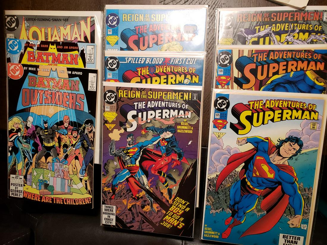 large lot of DC comics (1 of 1)