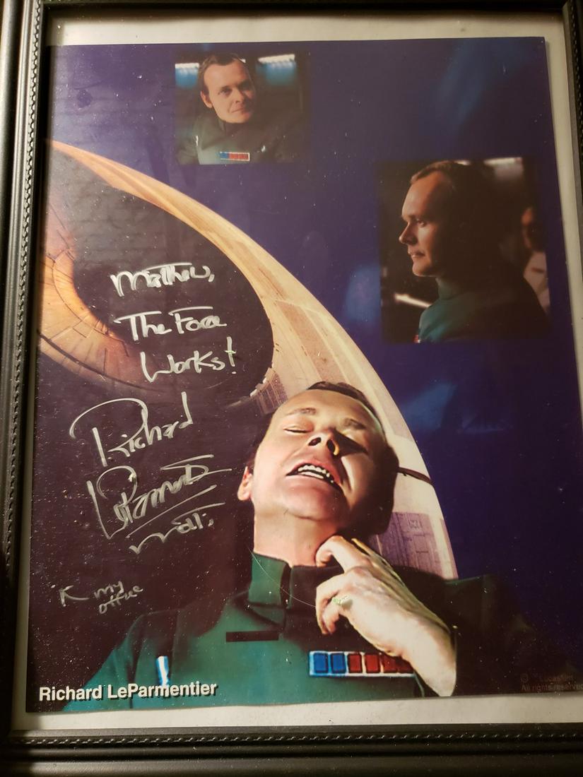 Framed signed picture by Richard LeParmentierfrom Star (1 of 1)