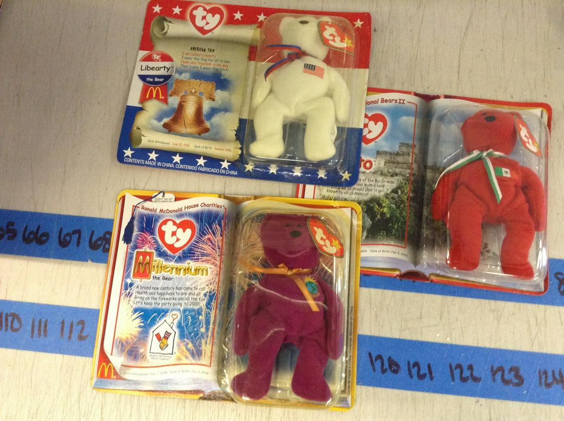 McDonalds Beanie Babies Toys In The Package: McDonalds Beanie Babies Toys In The Package