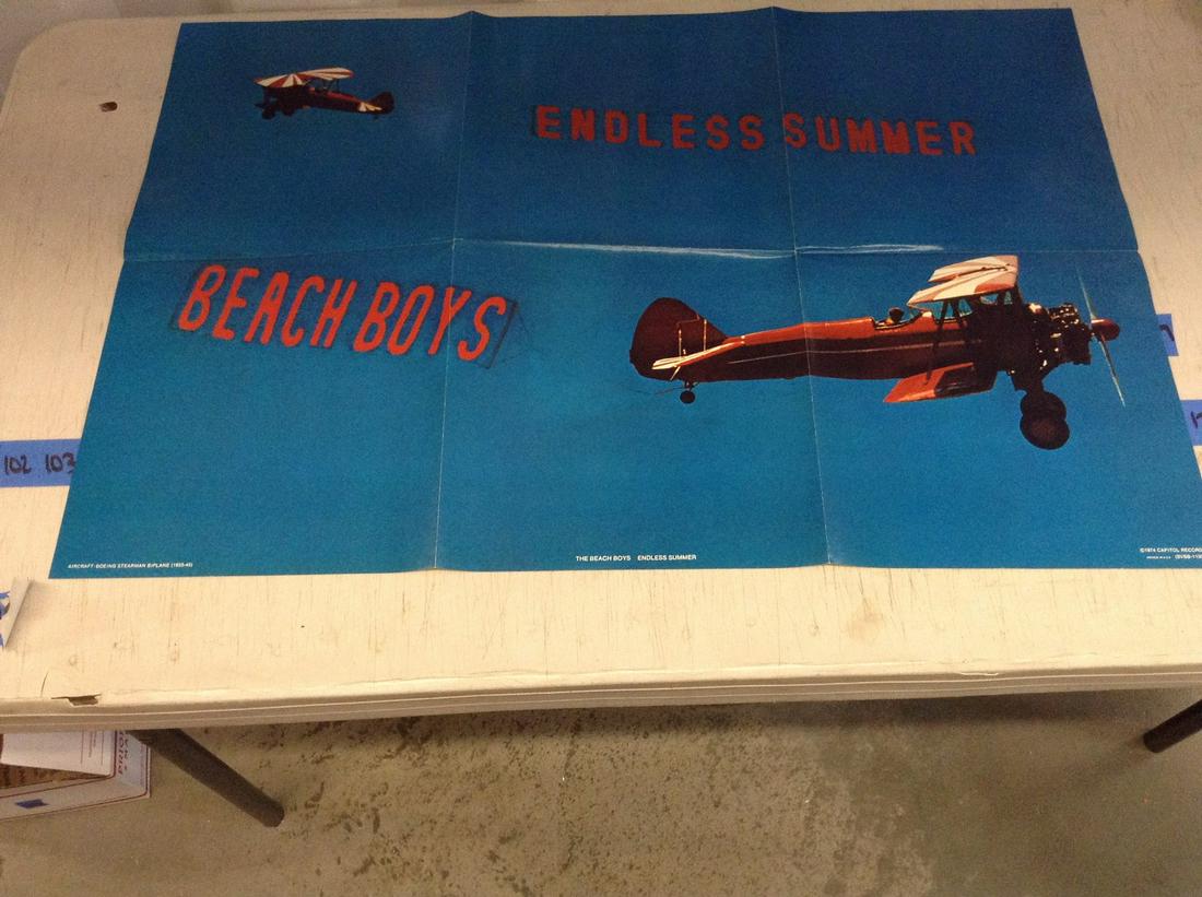 Endless Summer Beach Boys 1974 Poster (1 of 1)