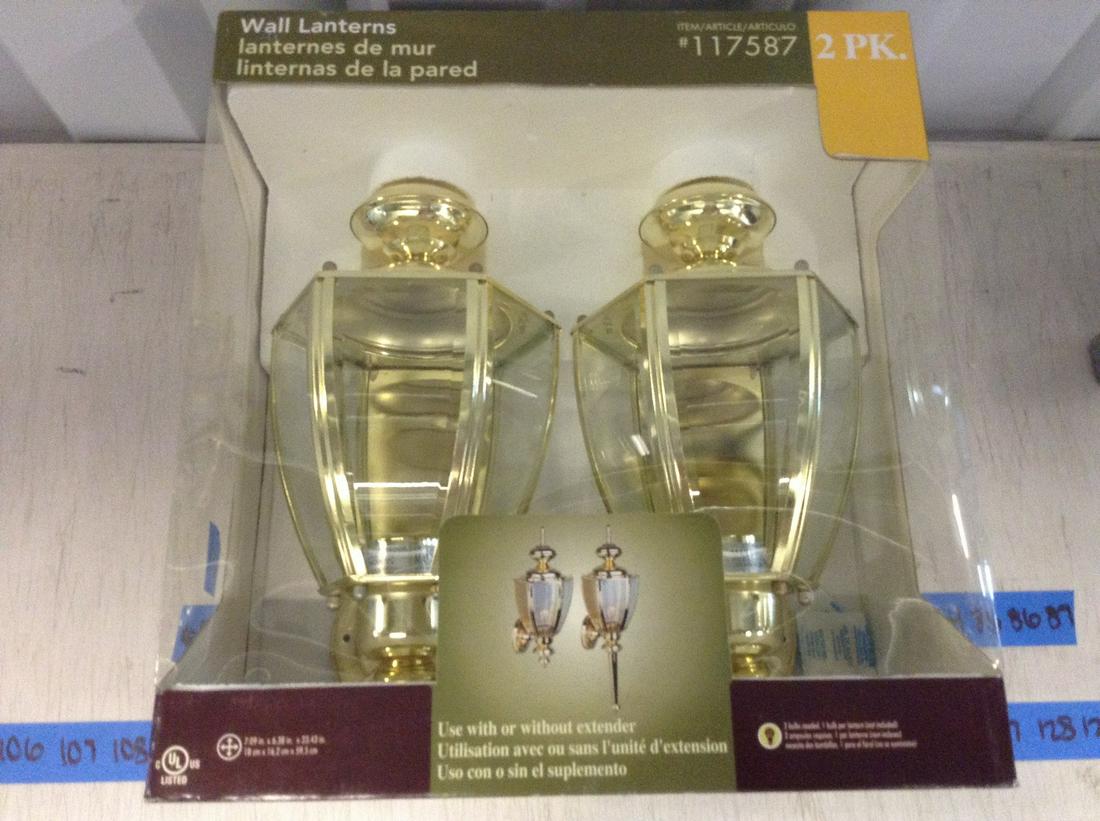 Portfolio Outdoor Wall Lanterns New In Box (1 of 1)