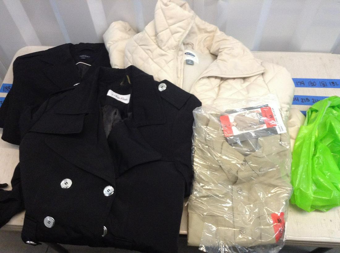 lot of jackets, calvin klein and others size L and M (1 of 1)