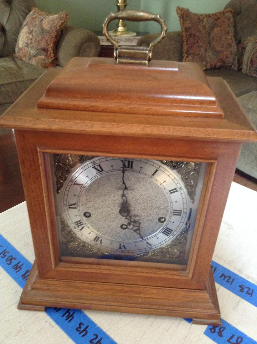 seth thomas mantel clock 11" (1 of 1)