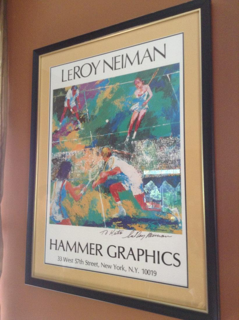 leroy neiman hammer graphics signed 34x27 (1 of 1)