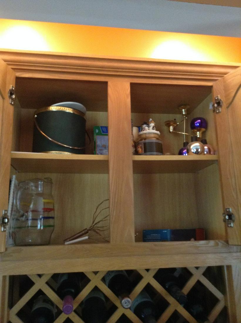 contents of shelving, snowglobes and more: contents of shelving, snowglobes and more