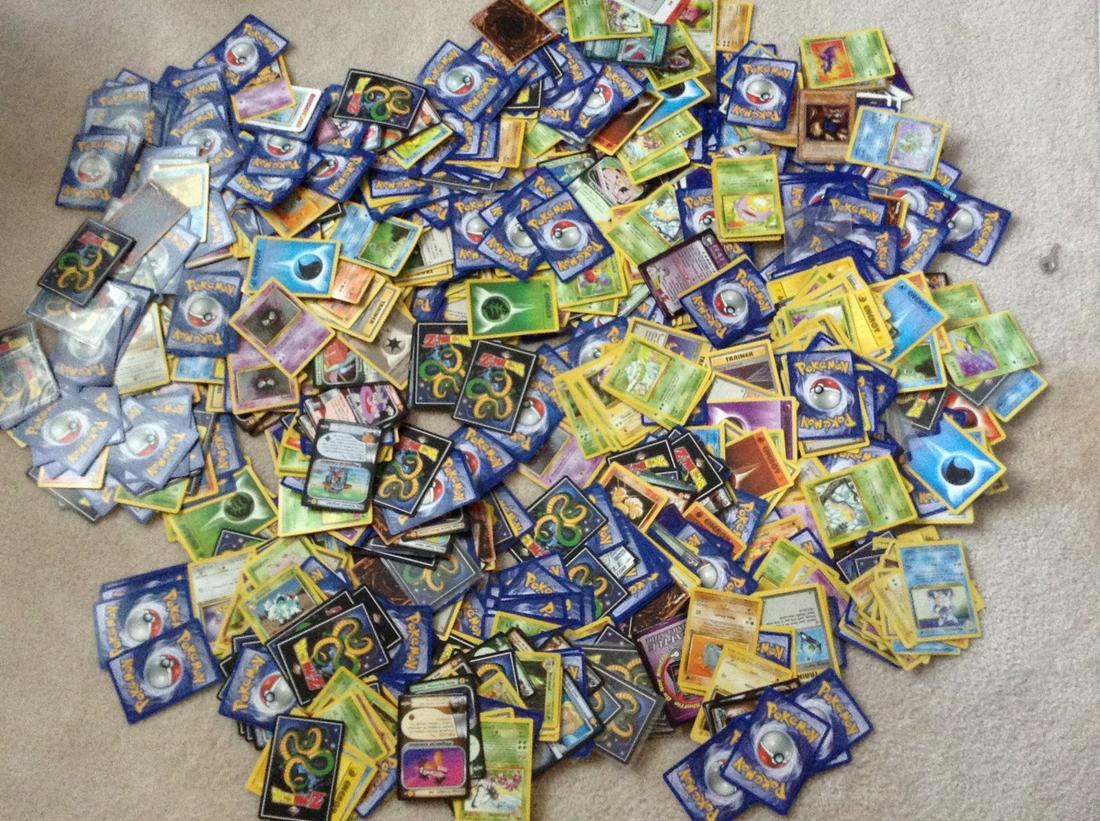 large amount of pokemon cards (1 of 1)