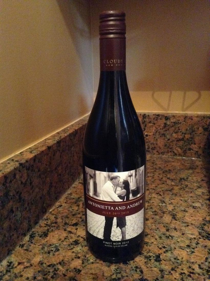 antonietta and andrew pinot noir 2012: Any contents in bottle is Free; You are bidding on the bottle & unbroken tax stamp