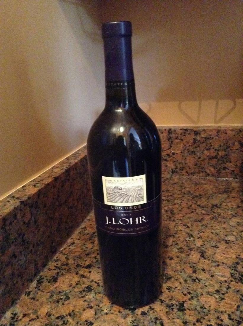 j lohr 2014: Any contents in bottle is Free; You are bidding on the bottle & unbroken tax stamp