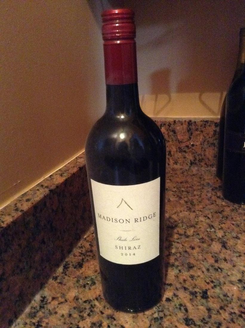 madison ridge shiraz 2014: Any contents in bottle is Free; You are bidding on the bottle & unbroken tax stamp