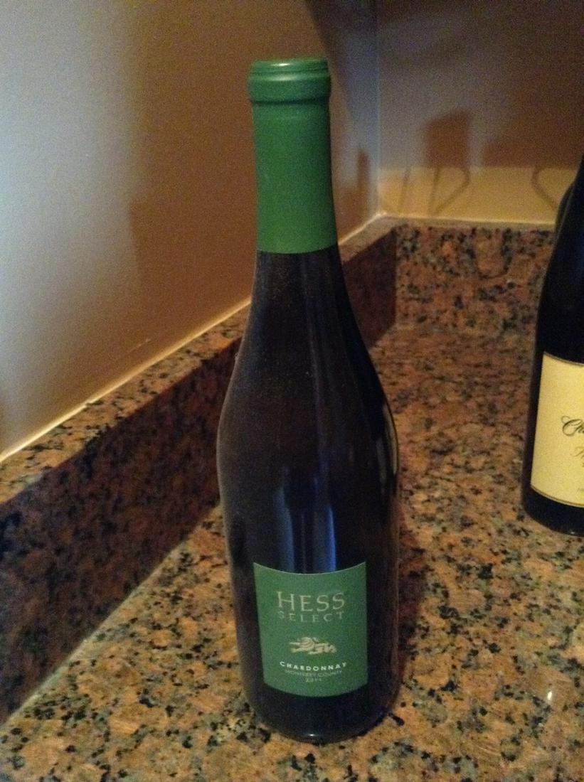 hess select chardonnay 2011: Any contents in bottle is Free; You are bidding on the bottle & unbroken tax stamp