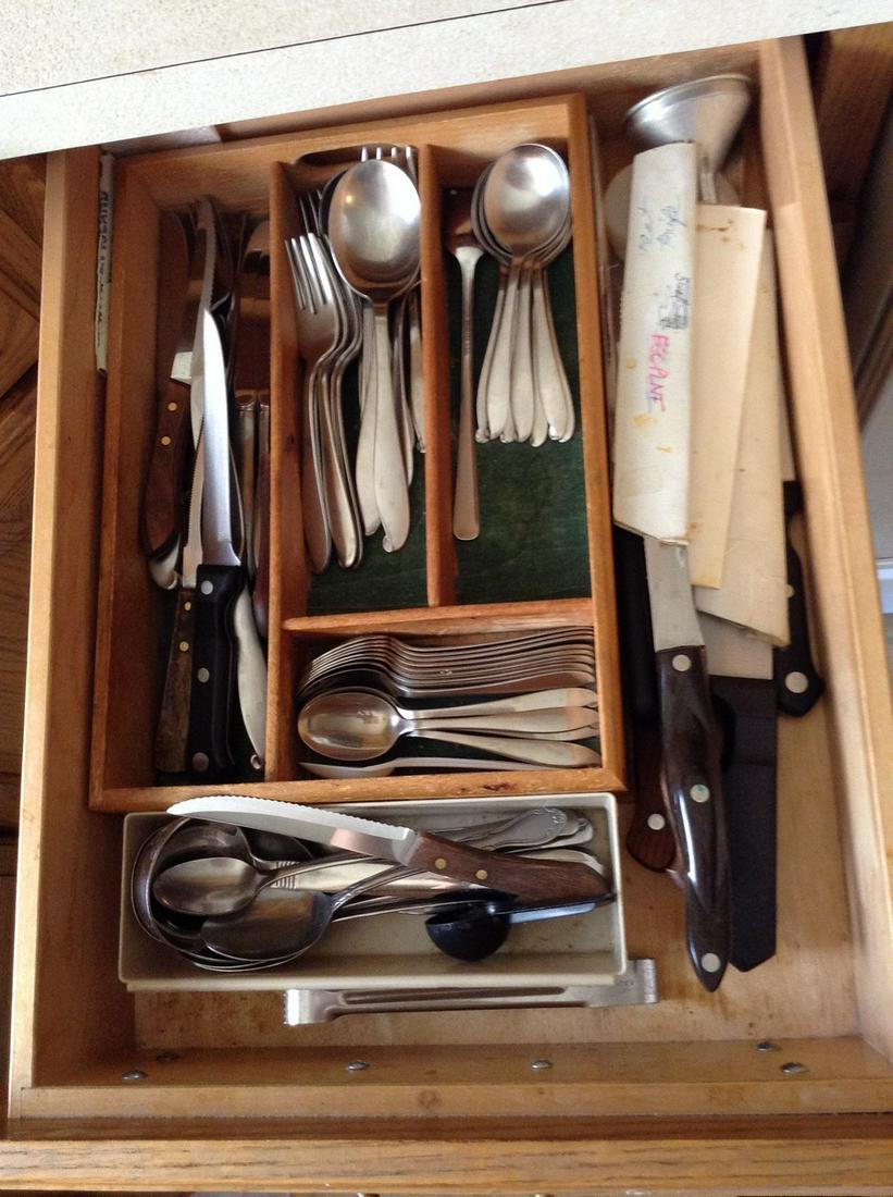 draw full of mcm knives, silverware and more: draw full of mcm knives, silverware and more