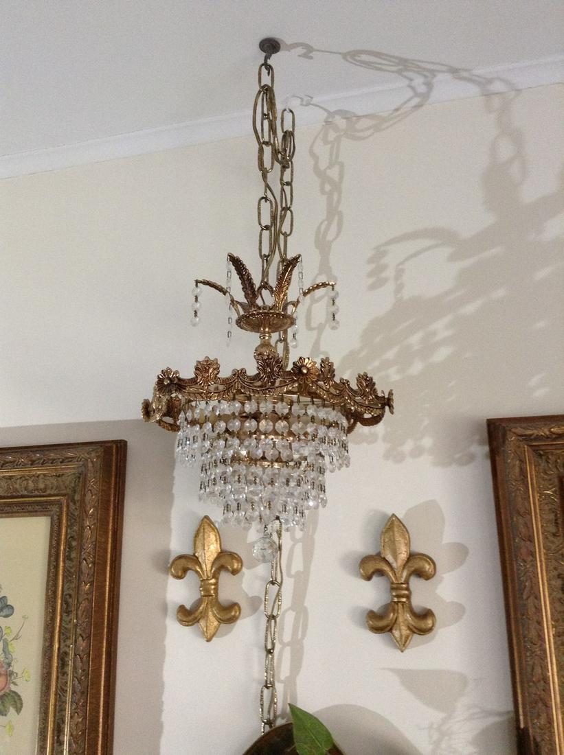 mcm crystal hanging lamp (1 of 1)