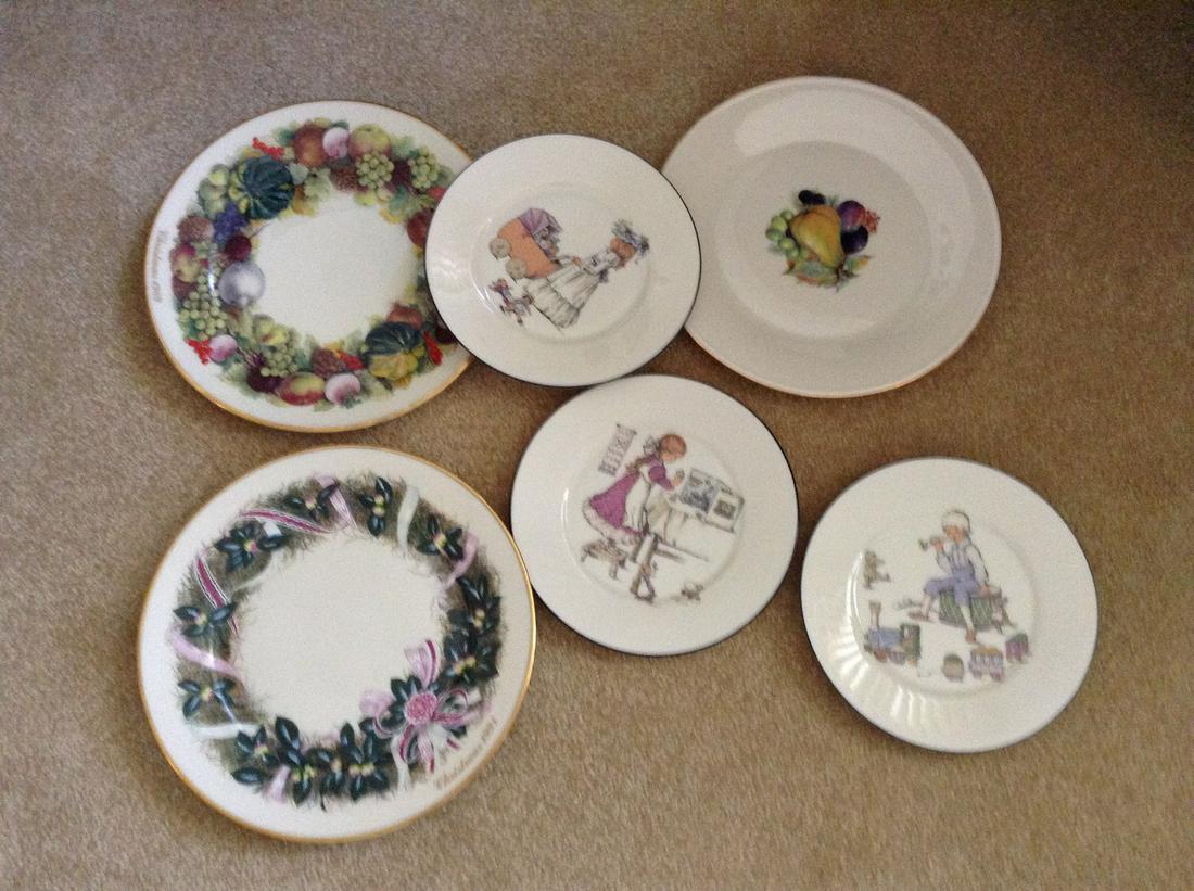 lot of lenox plates: lot of lenox plates