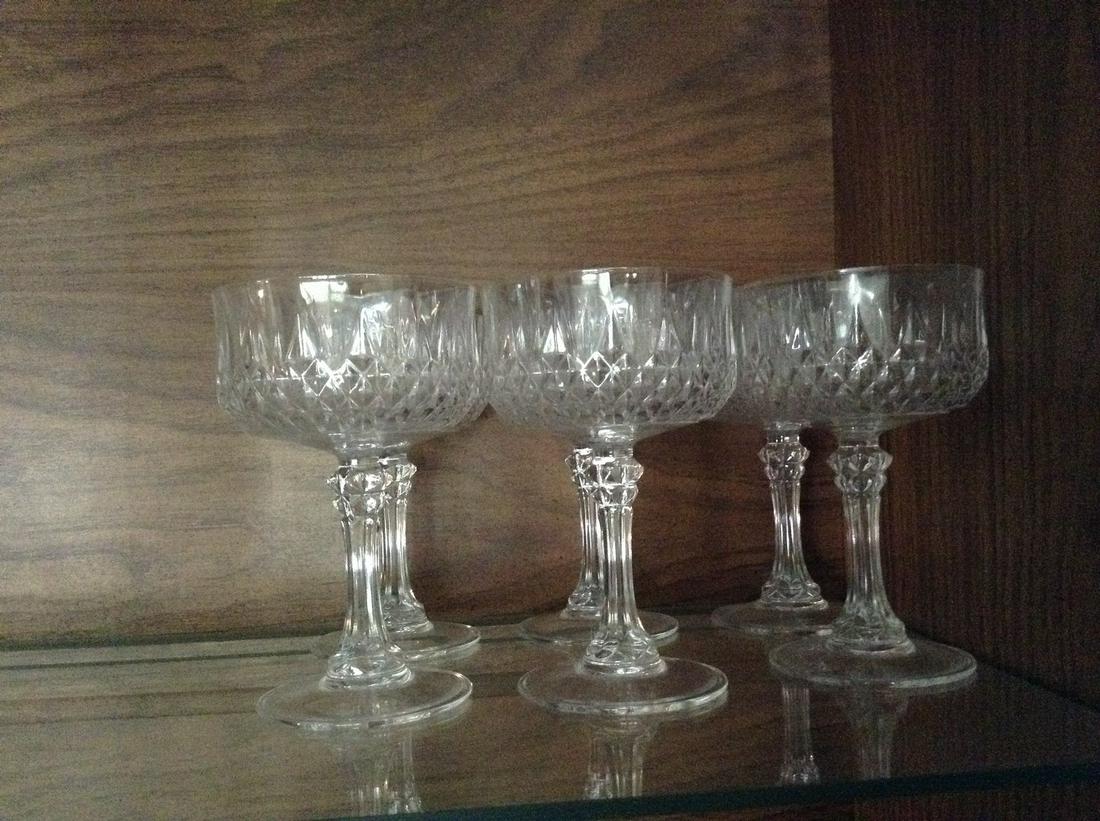 crystal stemware set of 6 (1 of 1)