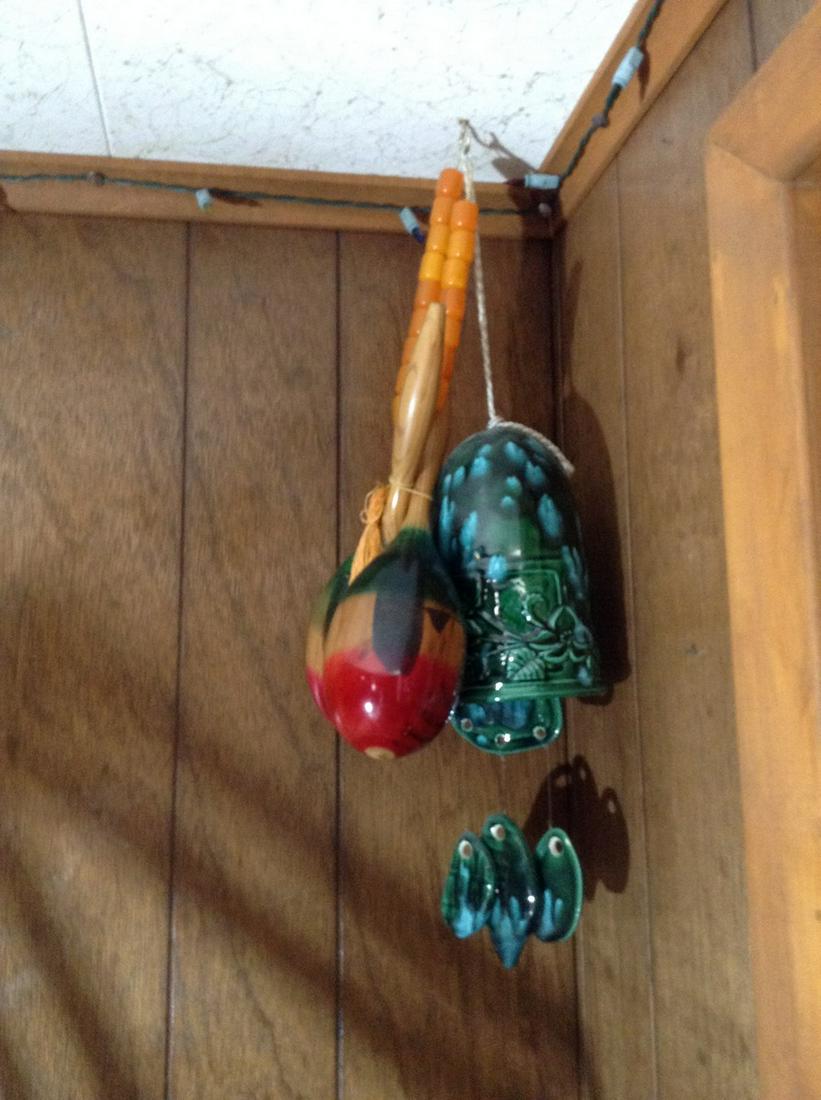 vintage ceramic windchimes and morocco's (1 of 1)
