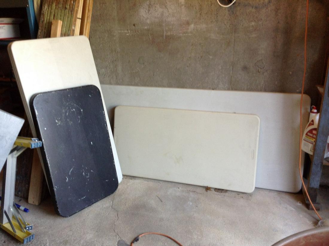 four various size lifetime folding tables (1 of 1)