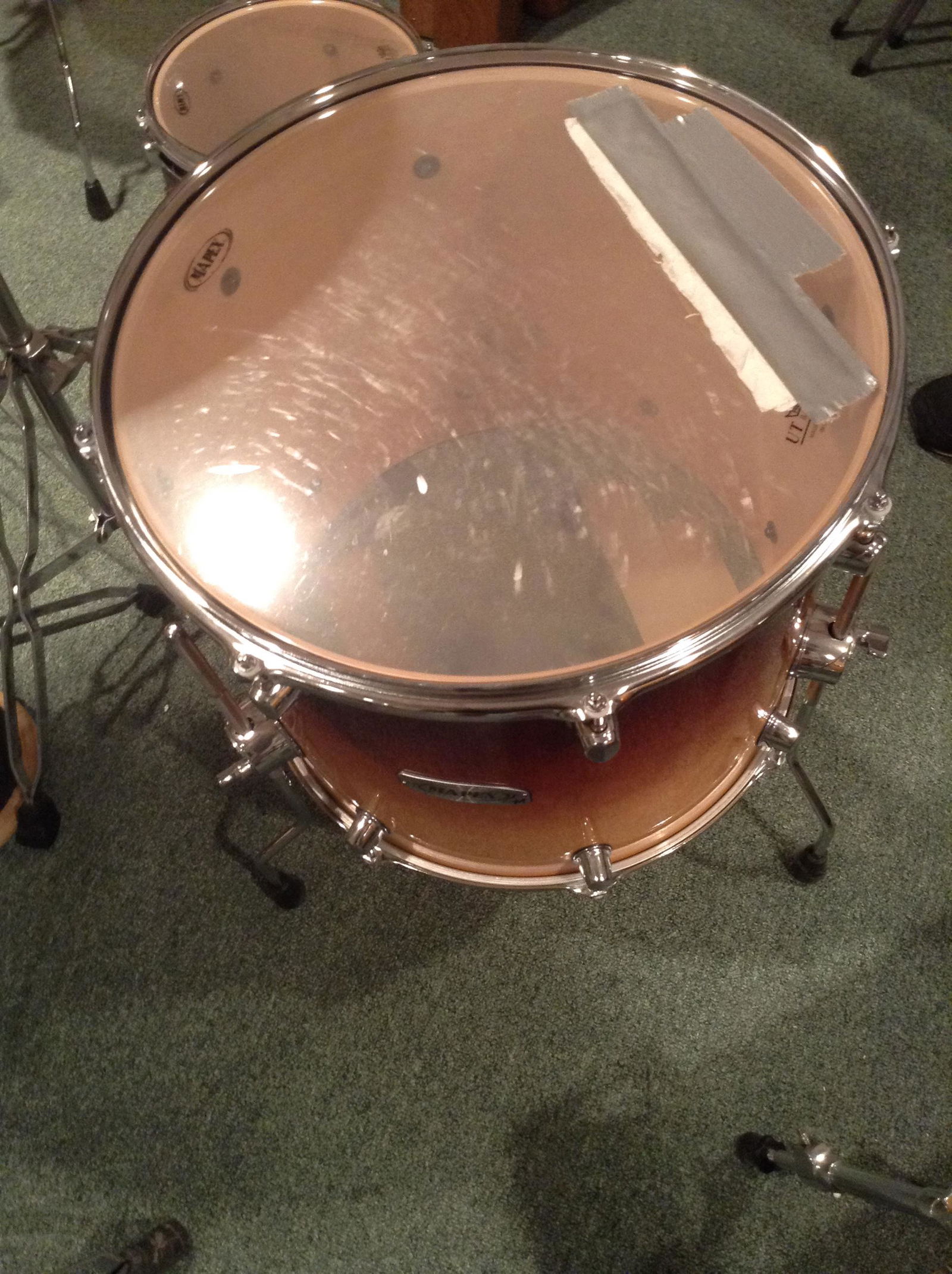 mapex drum mint condition 15" with the stand: mapex drum mint condition 15" with the stand