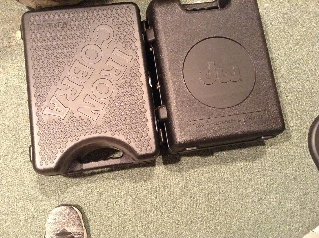 iron cobra and dw new drum cases: iron cobra and dw new drum cases