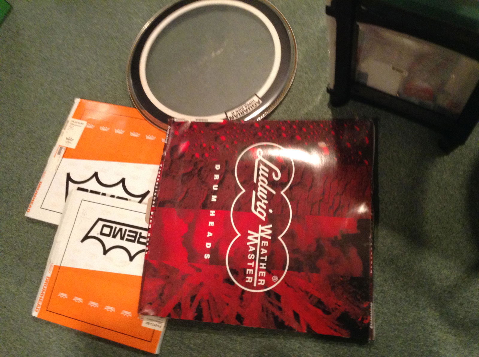 ludwig remo drum heads: ludwig remo drum heads