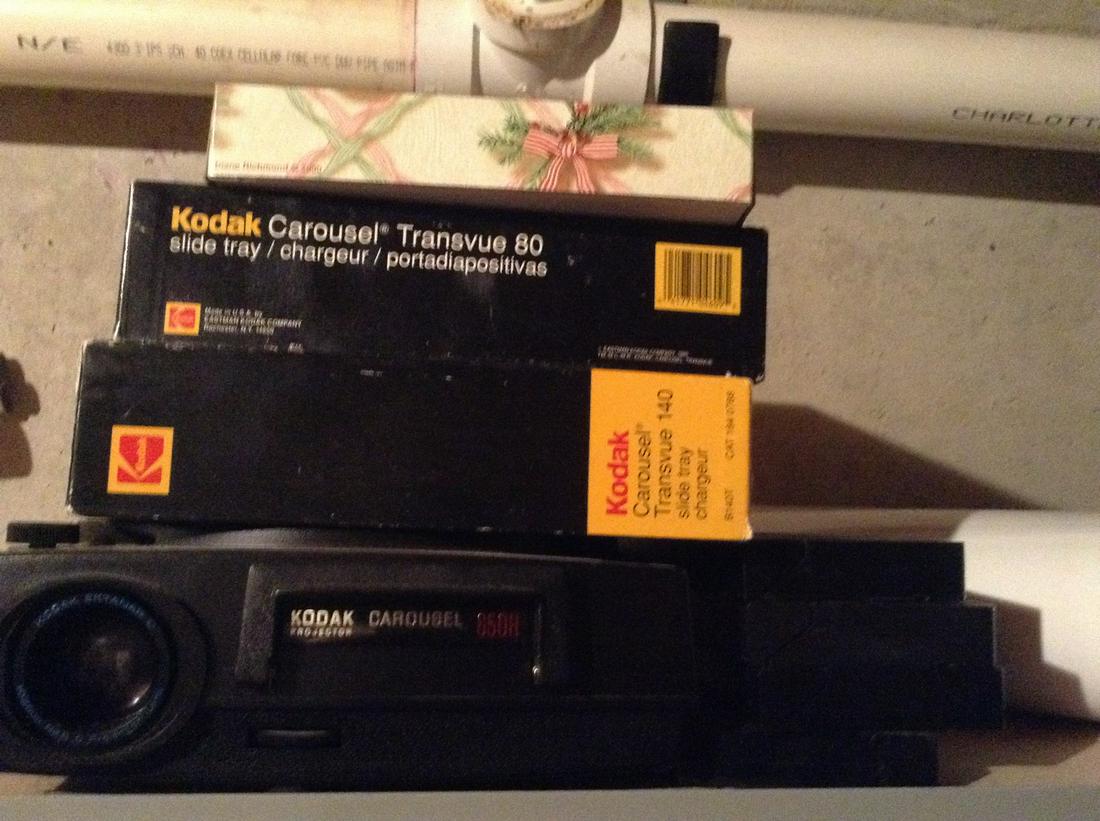 kodak projector and reels: kodak projector and reels