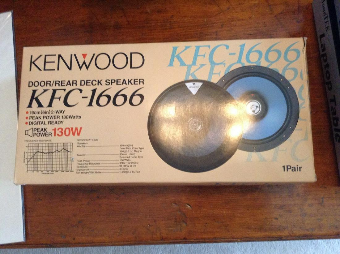 Kenwood KFC 1666 Speakers: Kenwood KFC 1666 Speakers