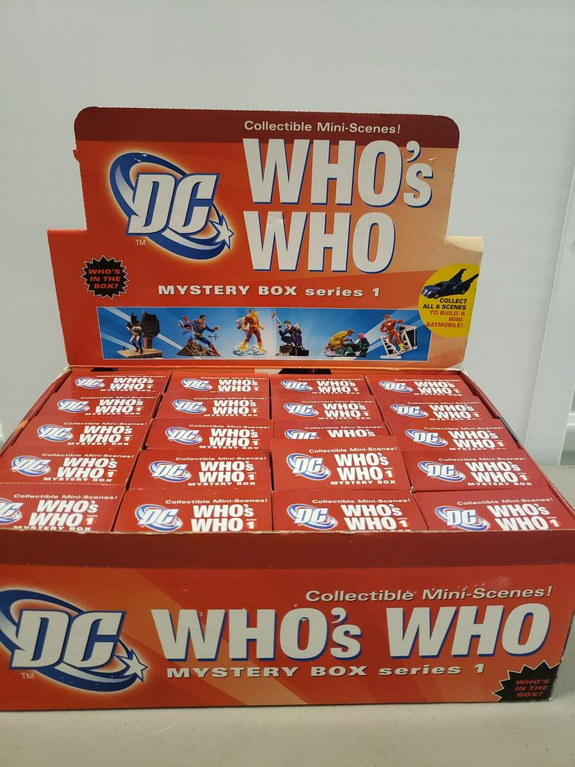 Lot of DC's who's who figures new in box (1 of 1)