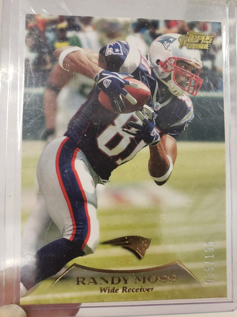 Randy Moss Topps card - 035/199 (1 of 1)