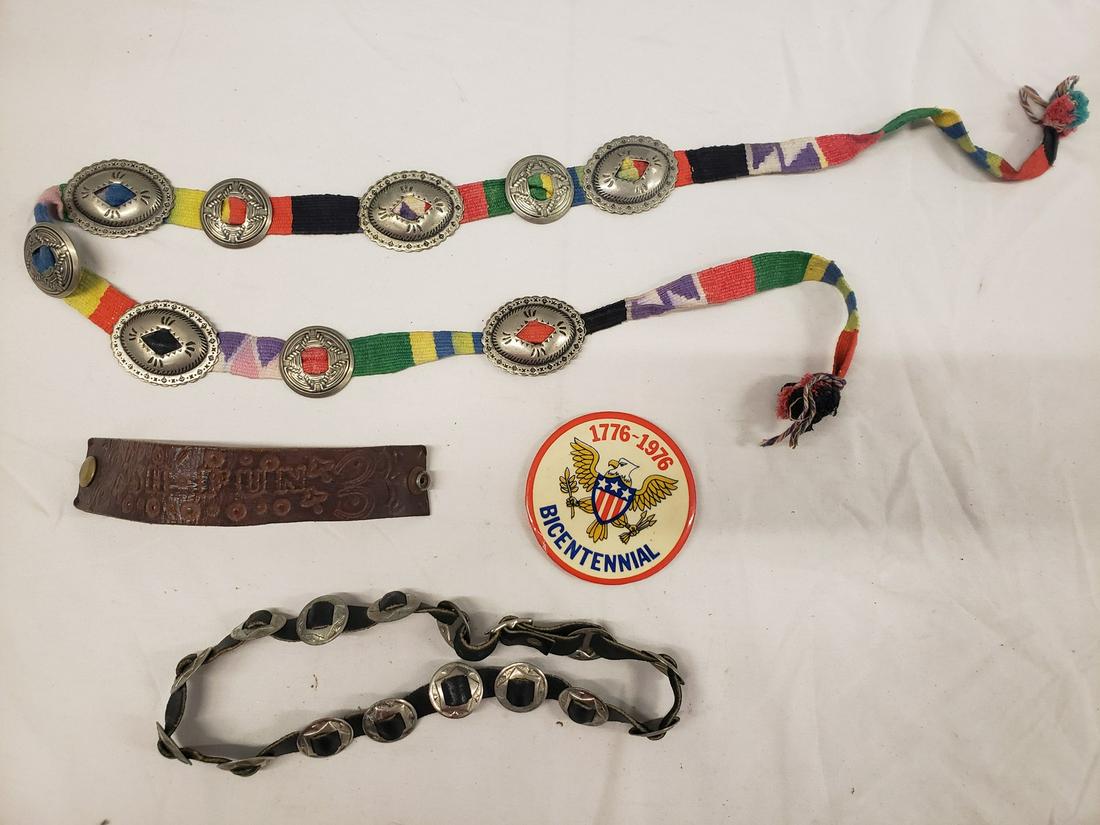 Lot of early handmade belts and more (1 of 1)