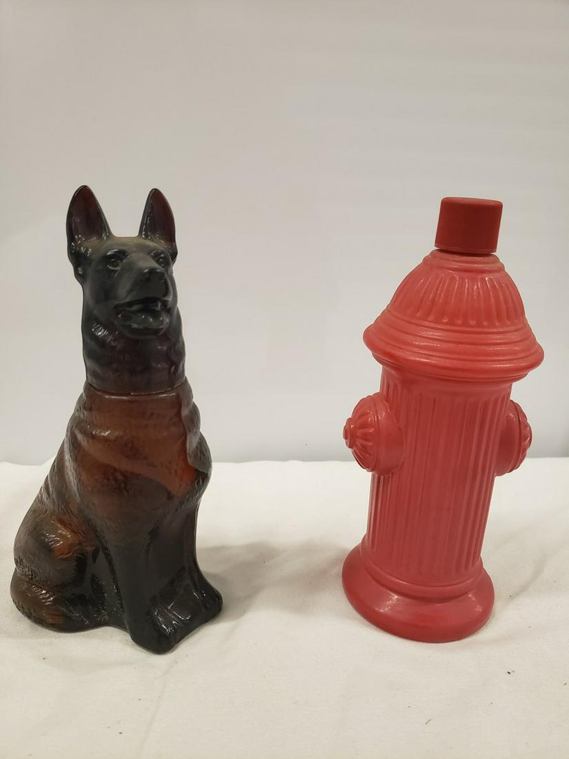 Early German Shepard and Fire extinguisher Avon perfume (1 of 1)