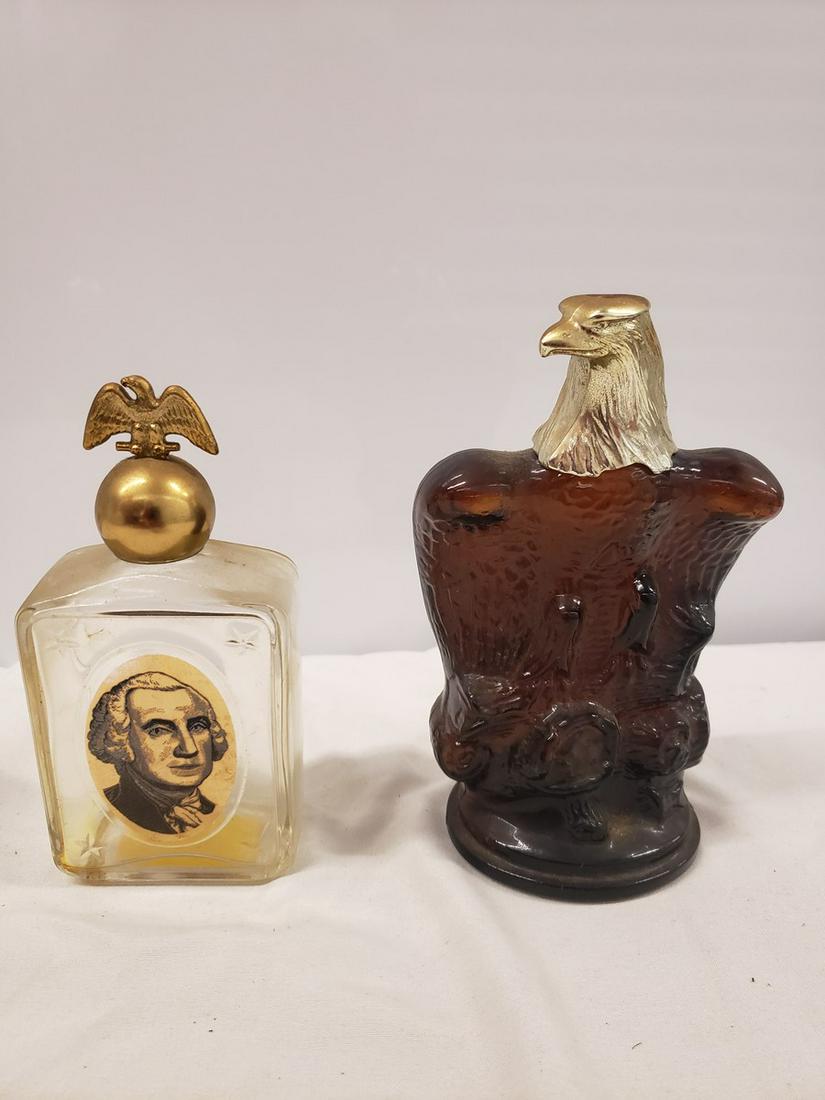 Two early Eagle Avon Perfume bottles (1 of 1)