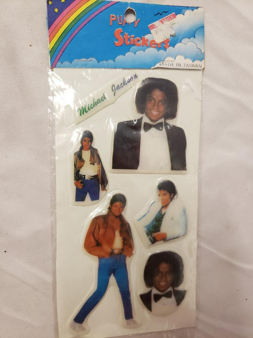 Vintage Michael Jackson bubble stickers (1 of 1)