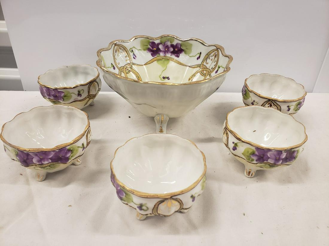 Set of Nippon china dishes: Set of Nippon china dishes