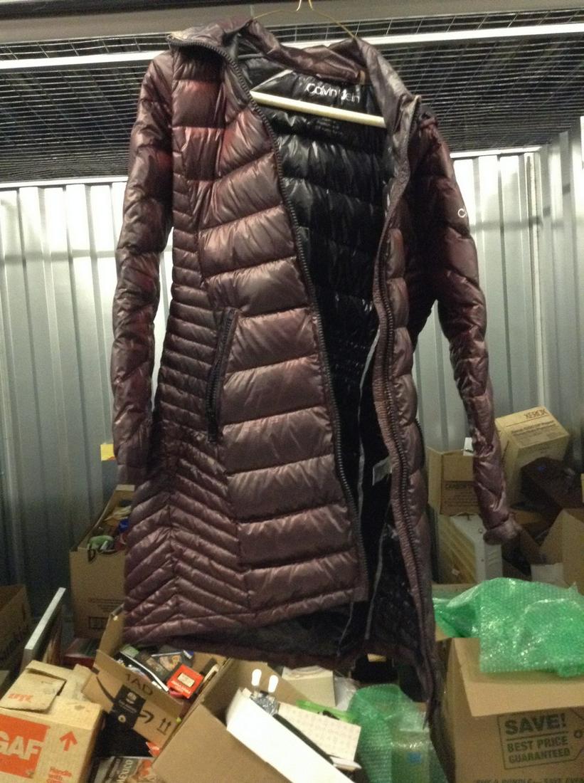 calvin klein size small winter jacket: calvin klein size small winter jacket