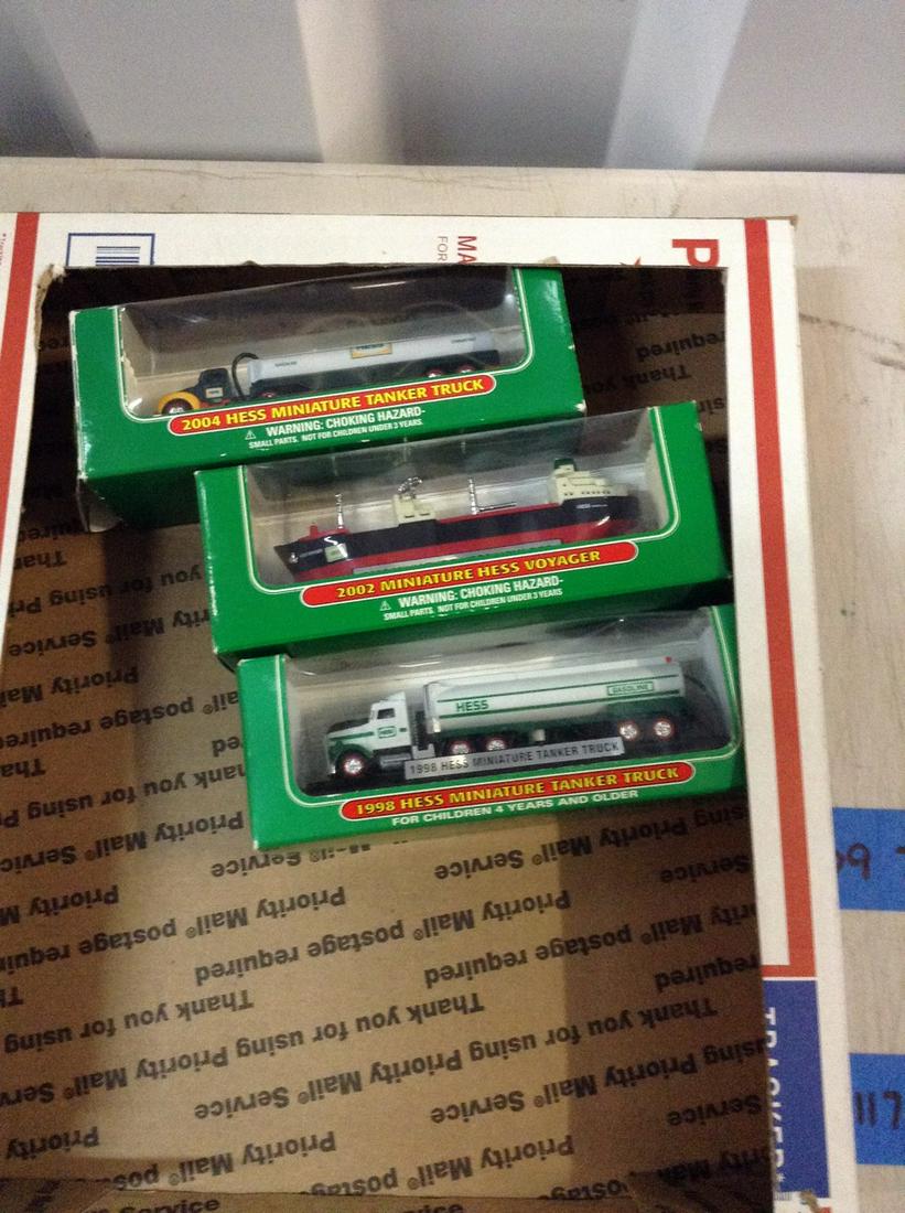 lot of three mini hess trucks (1 of 1)