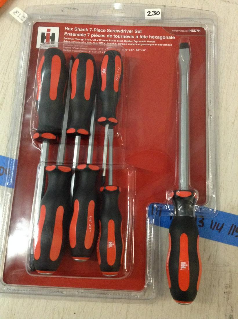 hex shank 7-piece screwdriver set (1 of 1)