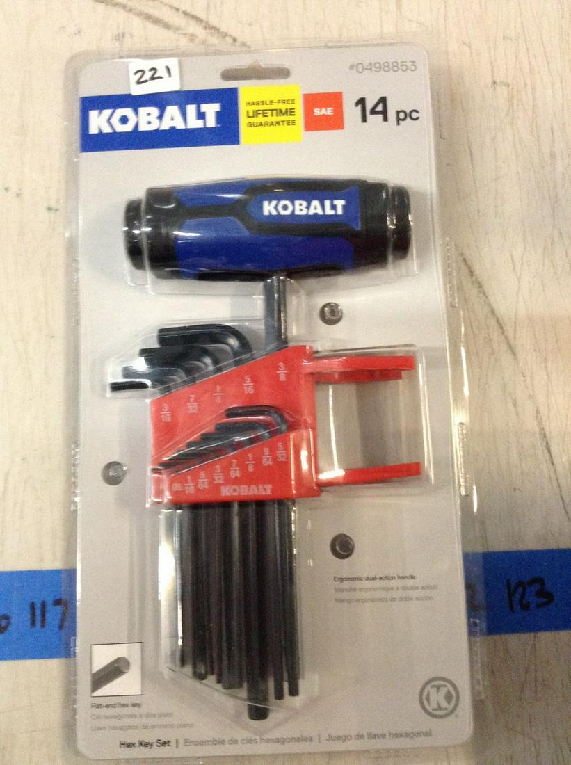 kobalt hex key set new in package (1 of 1)