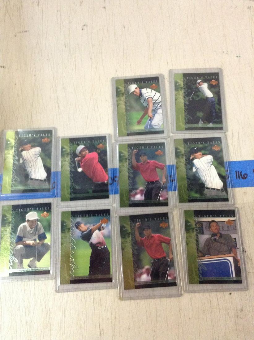 tiger tales collector's cards, tiger woods (ART): tiger tales collector's cards, tiger woods (ART)
