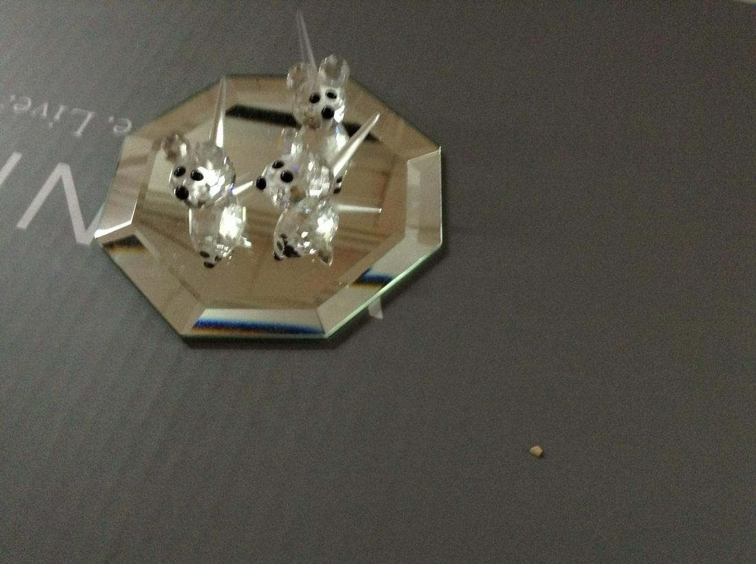 swarovski crystal three mini mice (1 of 1)