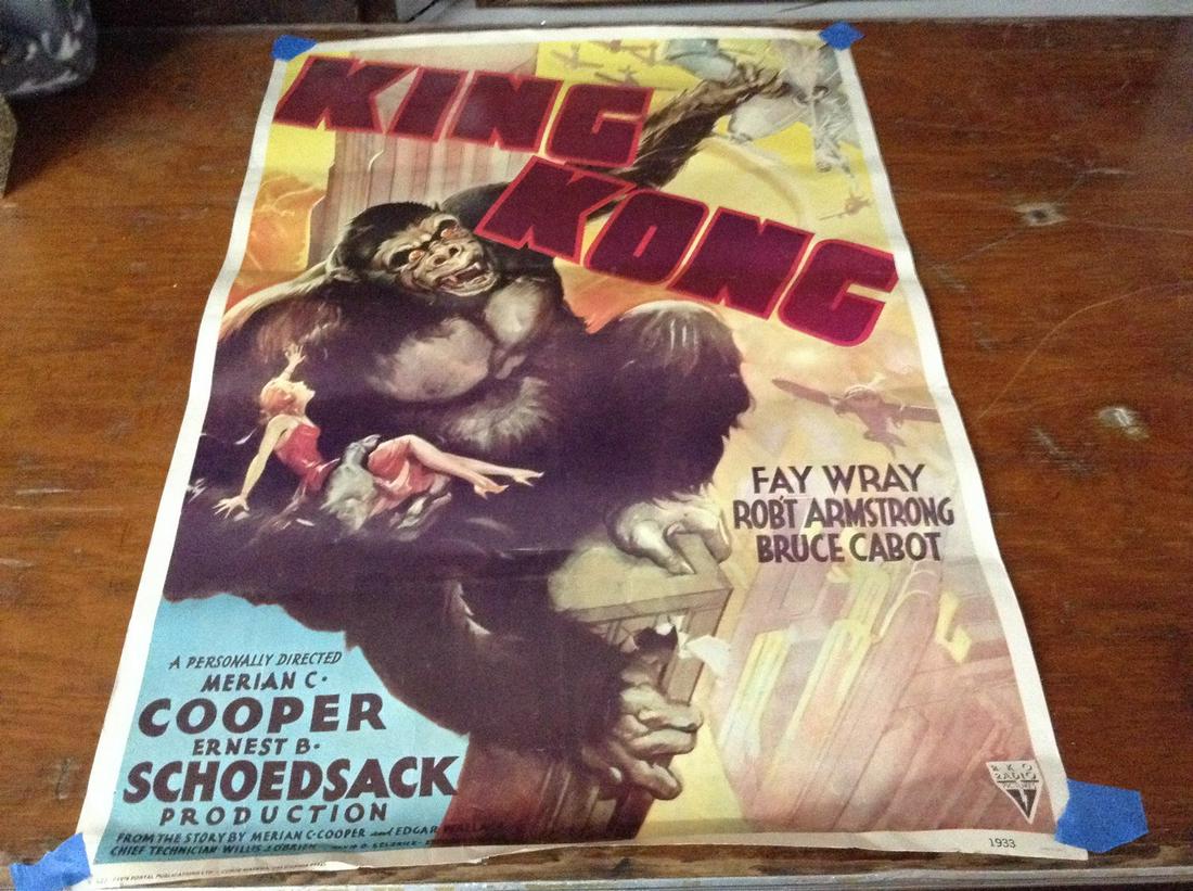 1993 king kong movie poster (1 of 1)