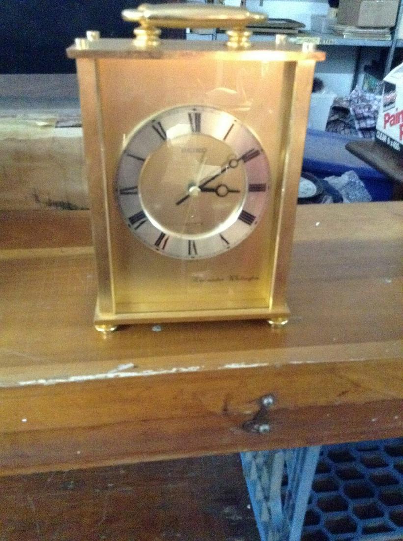 seiko mantel clock working (1 of 1)