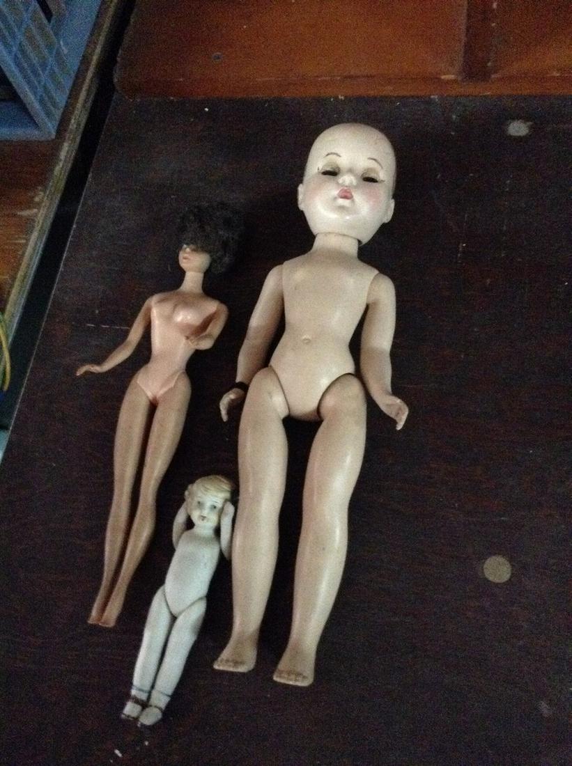 lot of three vintage dolls (1 of 1)