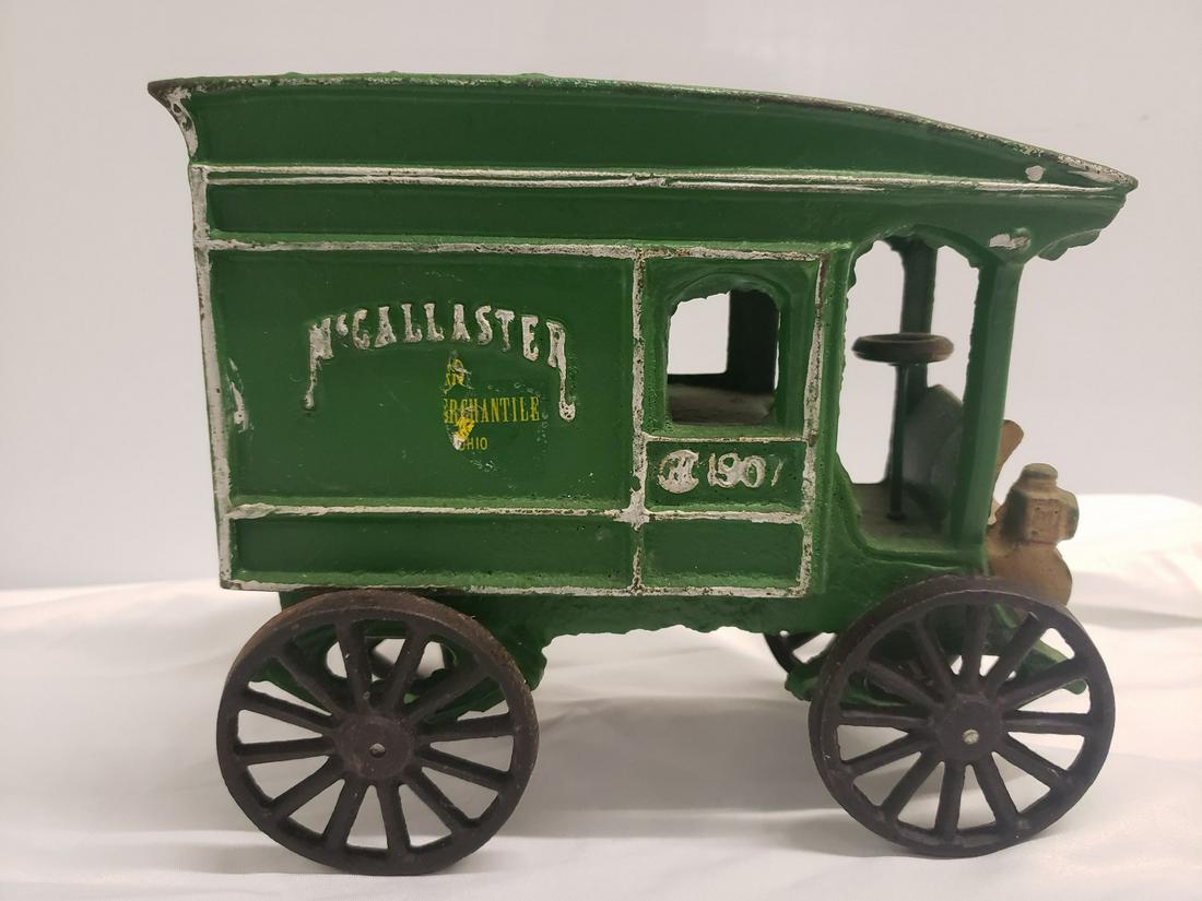 Vintage Cast iron trolley (1 of 1)