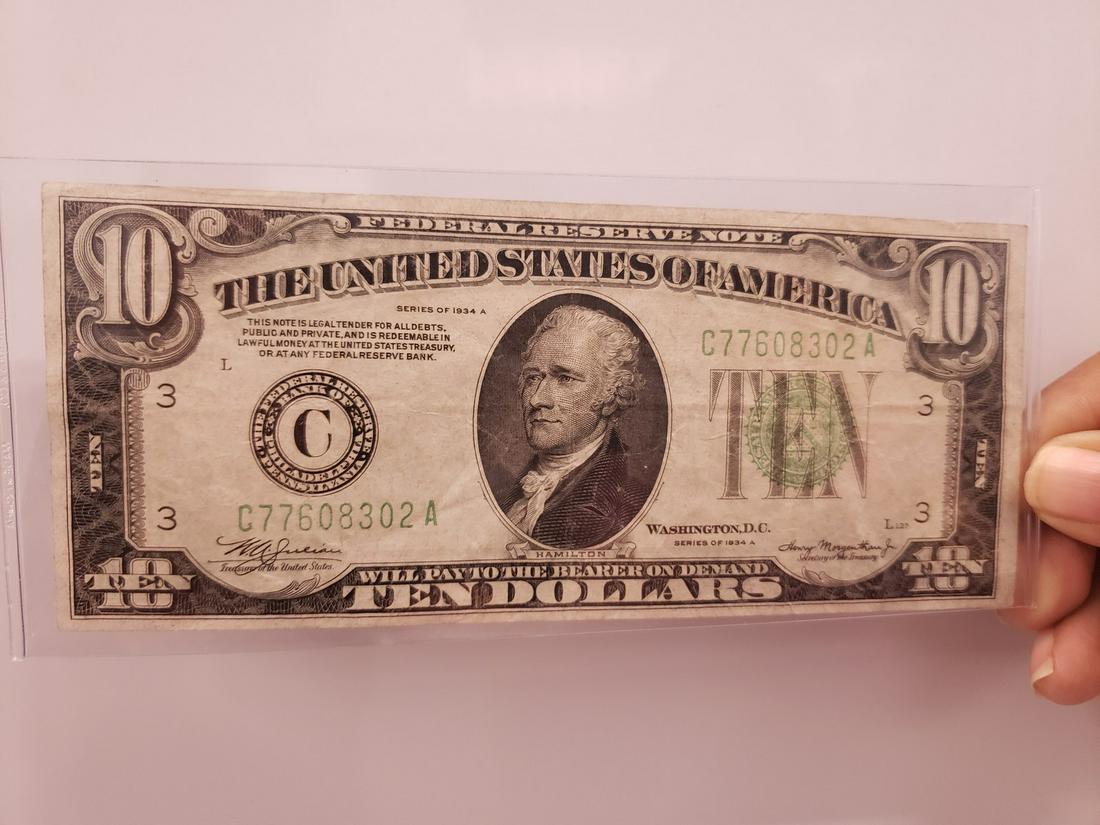 Ten dollar federal reserve note: Ten dollar federal reserve note