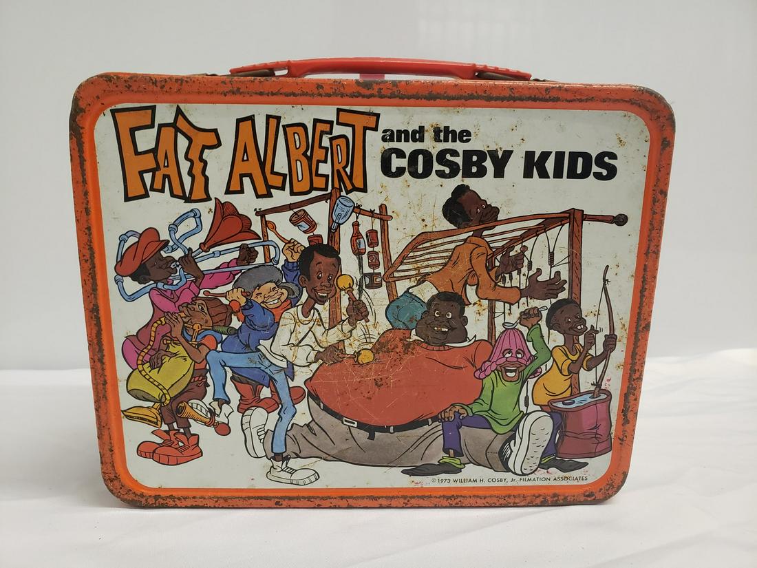 Vintage Fat Albert and the Cosby Kids lunchbox - no: Vintage Fat Albert and the Cosby Kids lunchbox - no thermos