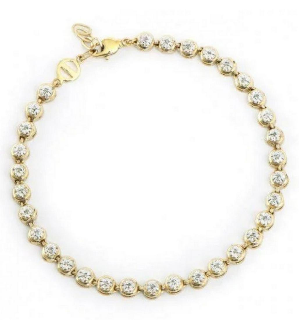 .25 cts Diamond 18KGP designer bracelet (1 of 1)