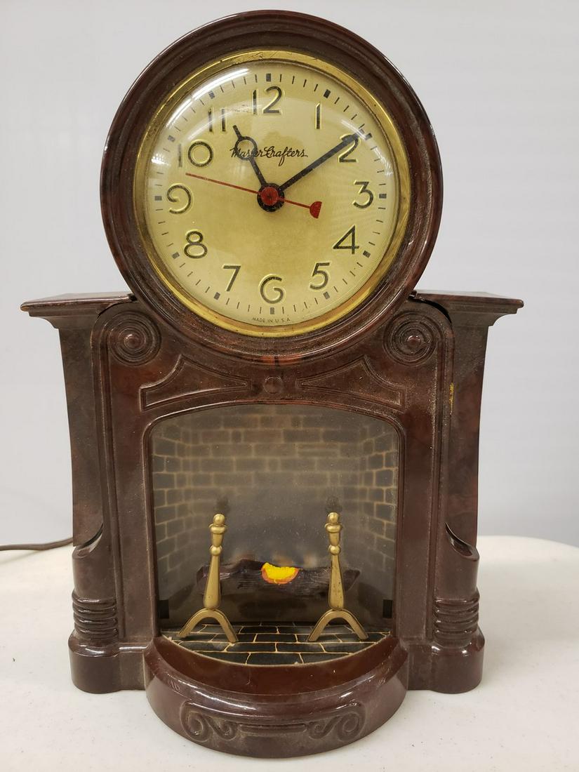 Mastercrafters clock - fireplace model 272 (1 of 1)