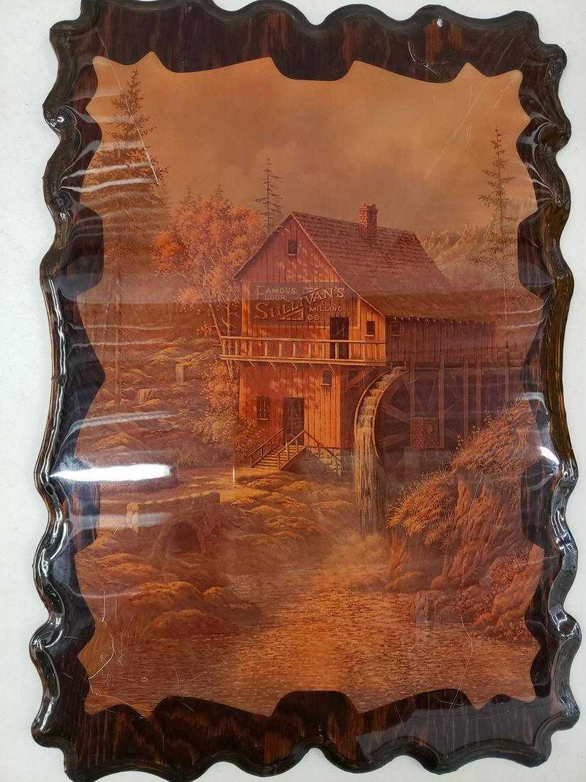 Early artwork on enameled wood (1 of 1)