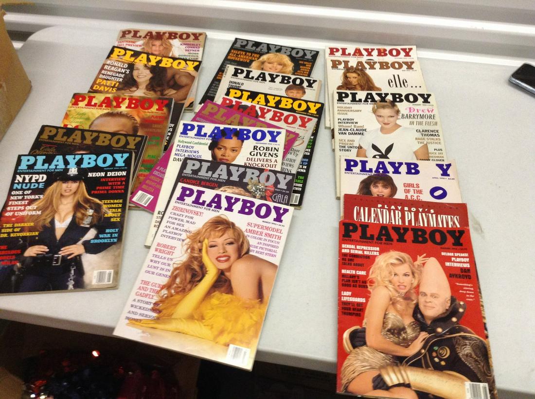 Lot of vintage Playboys: Lot of vintage Playboys